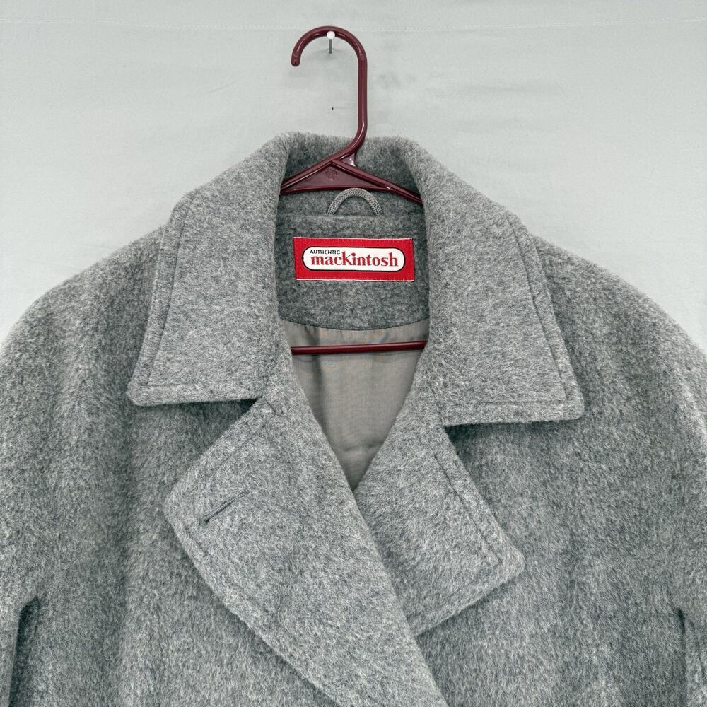 Vintage Mackintosh New England 100% Wool Peacoat Jacket Womens Size 10 Gray - Picture 3 of 10